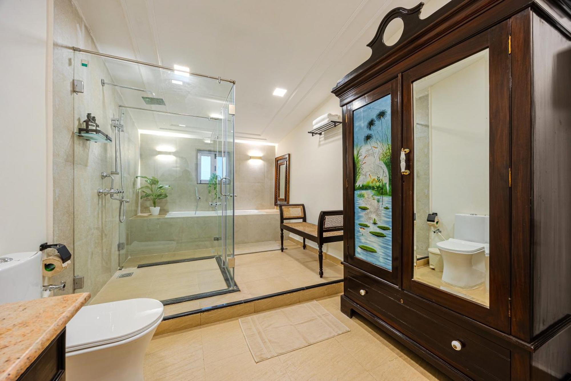 Elivaas 4 Bhk Villa Near Beach With Private Pool & Bar - Casa Boa Vida Candolim Exteriör bild