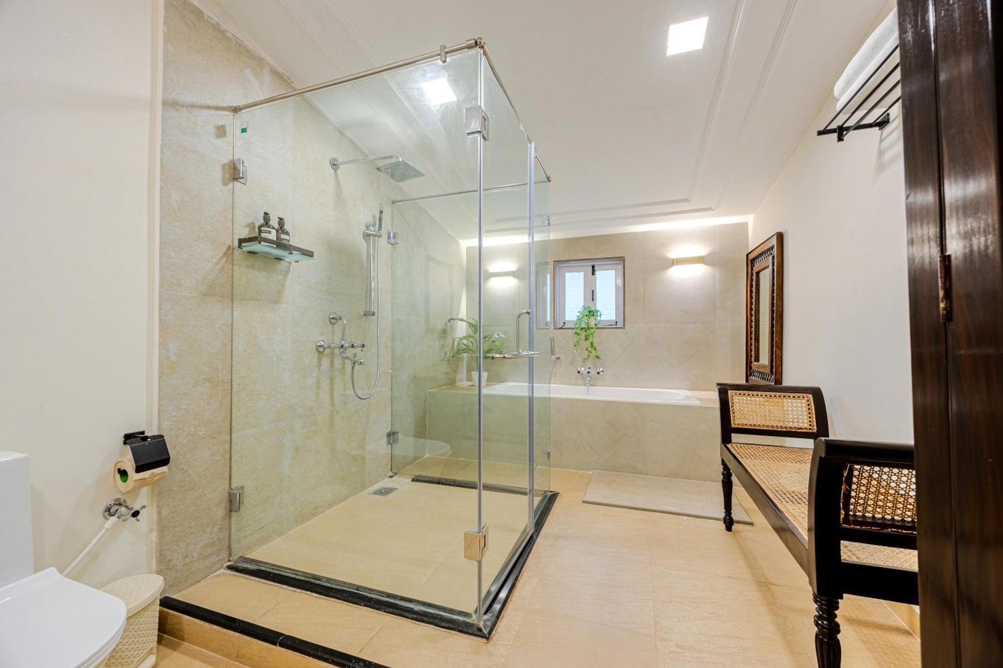 Elivaas 4 Bhk Villa Near Beach With Private Pool & Bar - Casa Boa Vida Candolim Exteriör bild