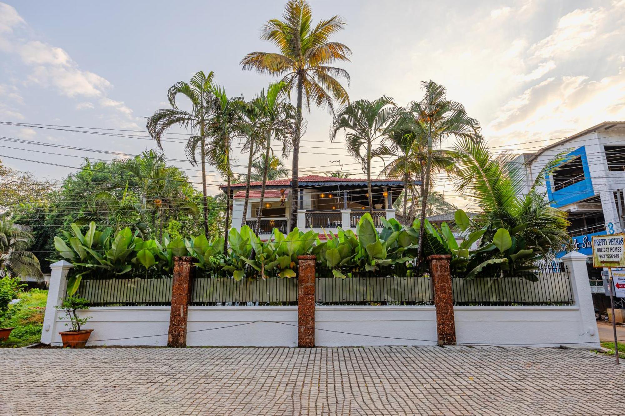 Elivaas 4 Bhk Villa Near Beach With Private Pool & Bar - Casa Boa Vida Candolim Exteriör bild
